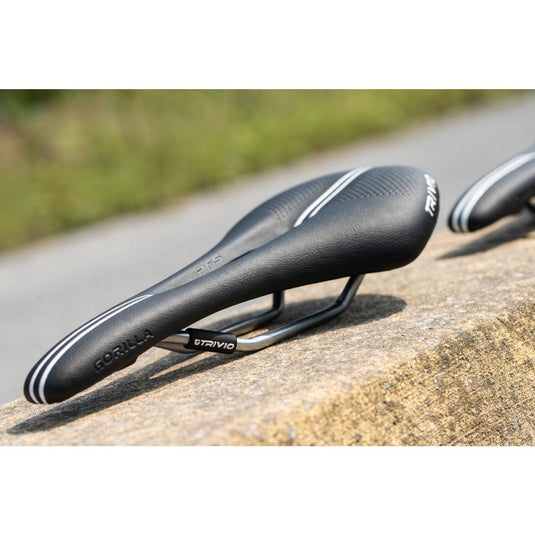 Trivio - gorilla pfs fietszadel zwart pfs