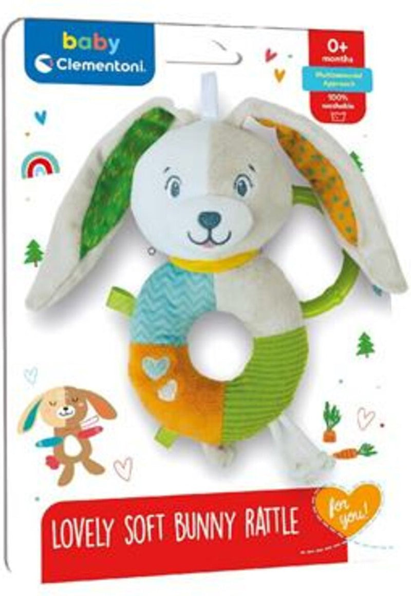 Afbeelding laden in galerijviewer, Clementoni baby lovely zachte rammelaar bunny
