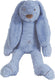 Happy horse konijn richie knuffel 28cm - donkerblauw - baby knuffel