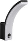 Maclean - led lamp - buitenlamp - wandlamp - pir bewegingssensor - 20w - ip65 - 2000lm - 4000k - zwart