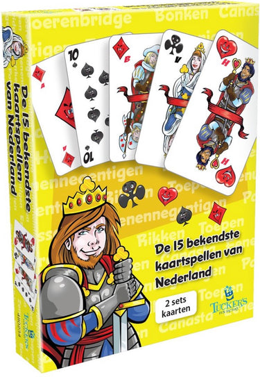 Tucker's fun factory de 15 bekendste kaartspellen