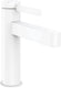 Hansgrohe finoris - wastafelmengkraan - ééngreeps bediening - met afvoerplug - 110mm - mat wit