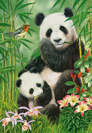 Castorland puzzel panda-brunch - legpuzzel 1000 stukjes panda.