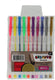 Creafun - gelpennen - neon glitter metallic - 10 stuks