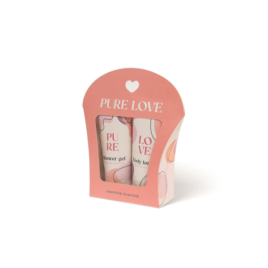 Source balance pure love giftset 2-delig showergel en body lotion met jasmine geur