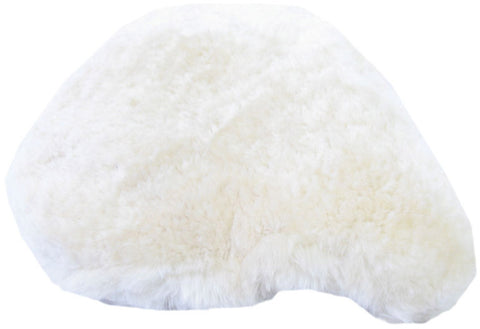 saddle pad sheepskin 27 cm beige