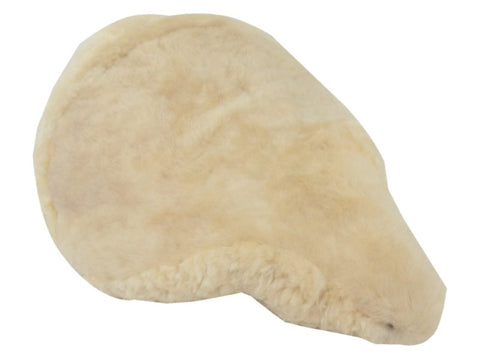 saddle pad sheepskin 29 cm beige