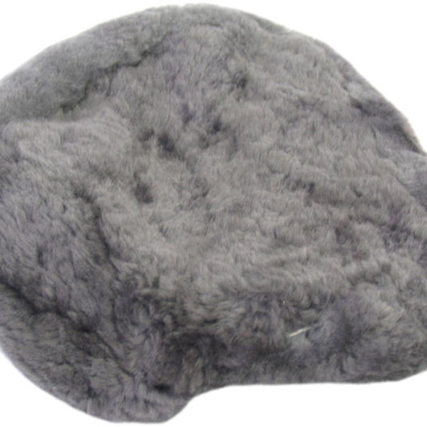 saddle pad skirt sheepskin 24 cm gray