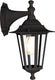 Eglo laterna 4 wandlamp buiten - e27 - 35 cm - zwart