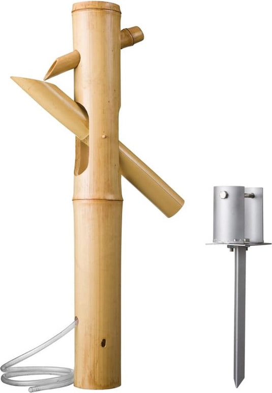 Ubbink - bamboewatertuimelaar ii - waterornament - bamboe - decoratief