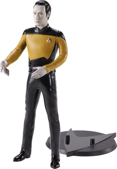 The noble collection star trek: the next generation - lieutenant commander data bendyfig