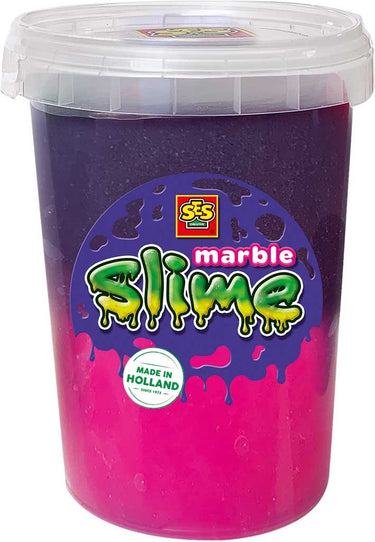 Ses marble slime - roze en paars 200gr