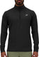 New balance space dye 1 4 zip heren sporttrui - black