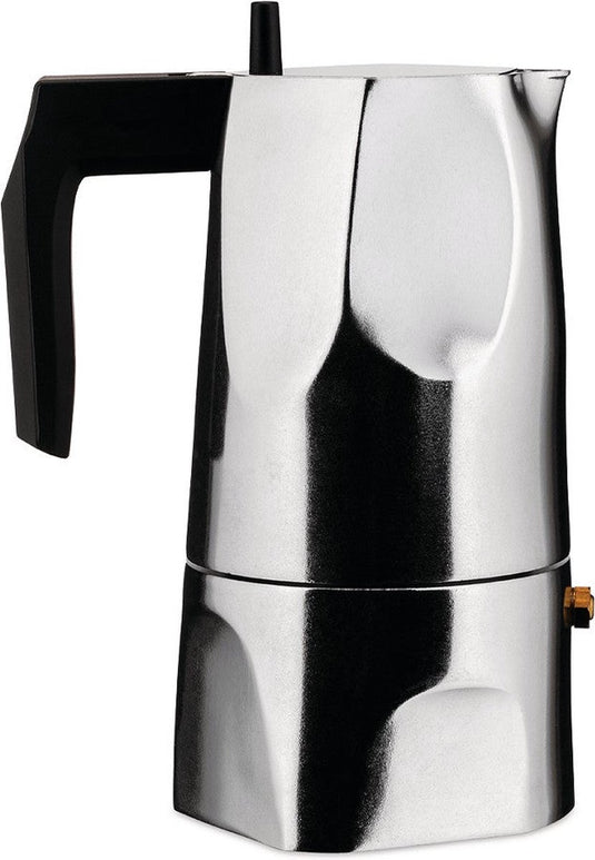Alessi percolator ossidiana - mt18 3 - 3 kops - door mario trimarchi