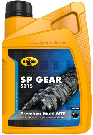 Kroon-oil sp gear 5015 - synthetische transmissieolie - sae 75w-80 - 1 liter - transparant