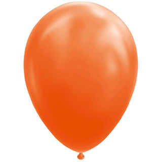 Globos ballonnen oranje 30cm, 10st.