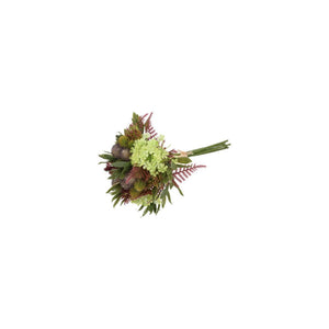 Countryfield kunstboeket viburnum mix l.groen 25x25x36cm