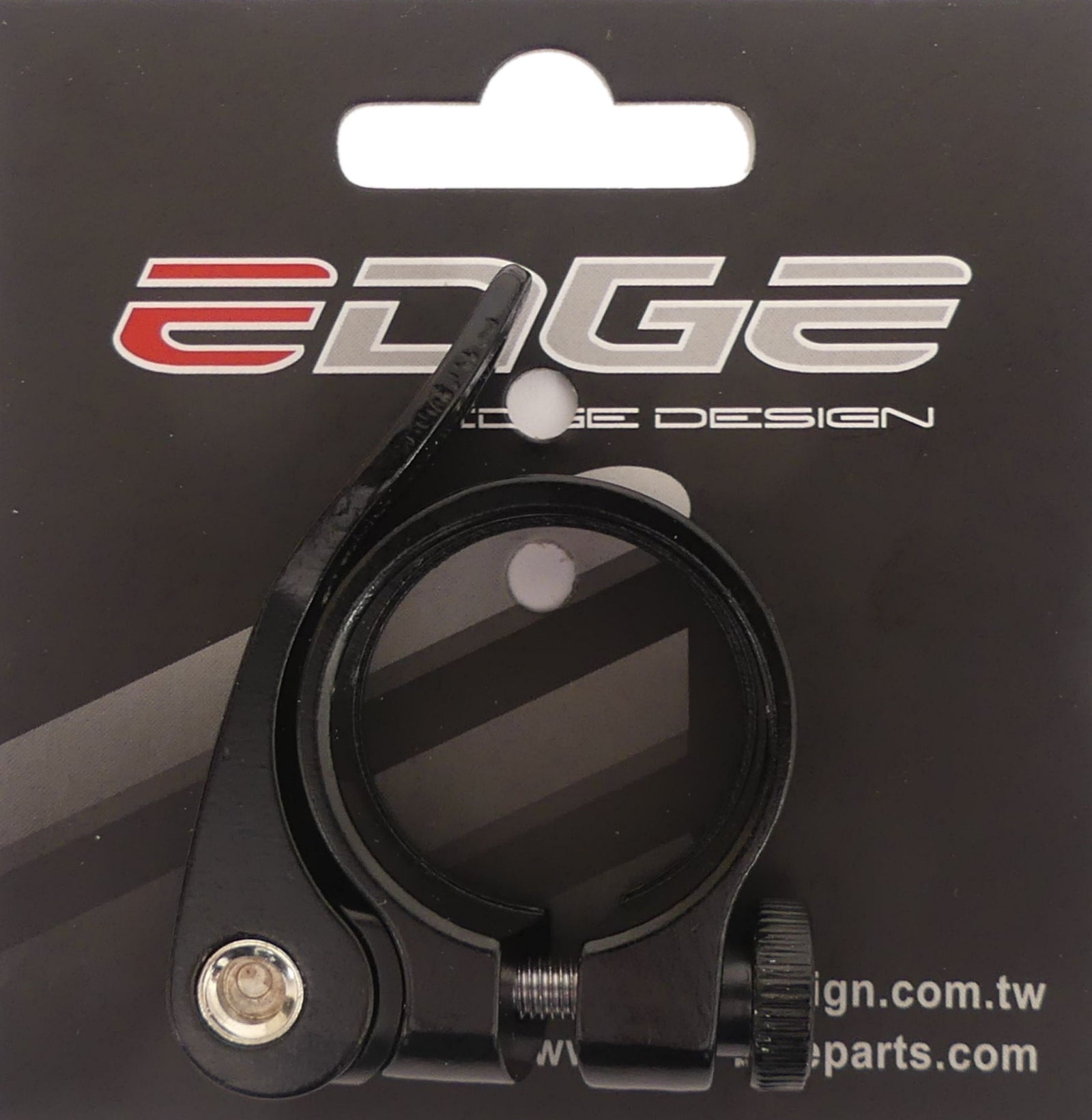 Seatpost clamp Edge ø34.9 Alu Quick-Release - black