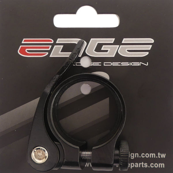 Seatpost clamp Edge ø34.9 Alu Quick-Release - black