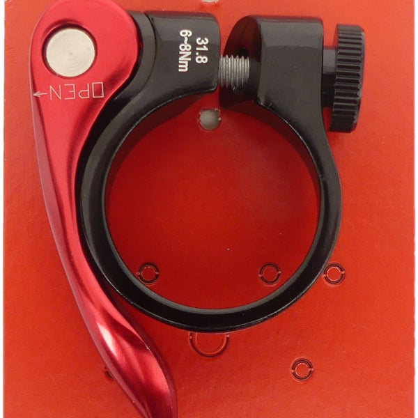 Seatpost clamp SCQ-0100 ø31.8 aluminum with