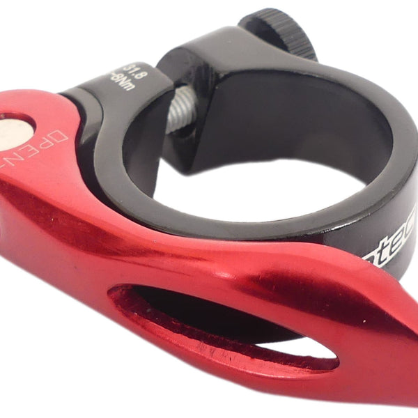 Seatpost clamp SCQ-0100 ø31.8 aluminum with