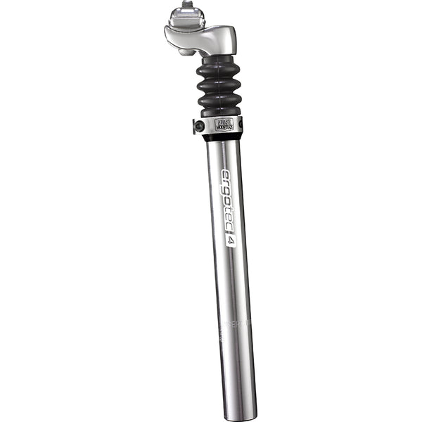 Suspension seatpost Glide 27.2 x 350 mm - silver