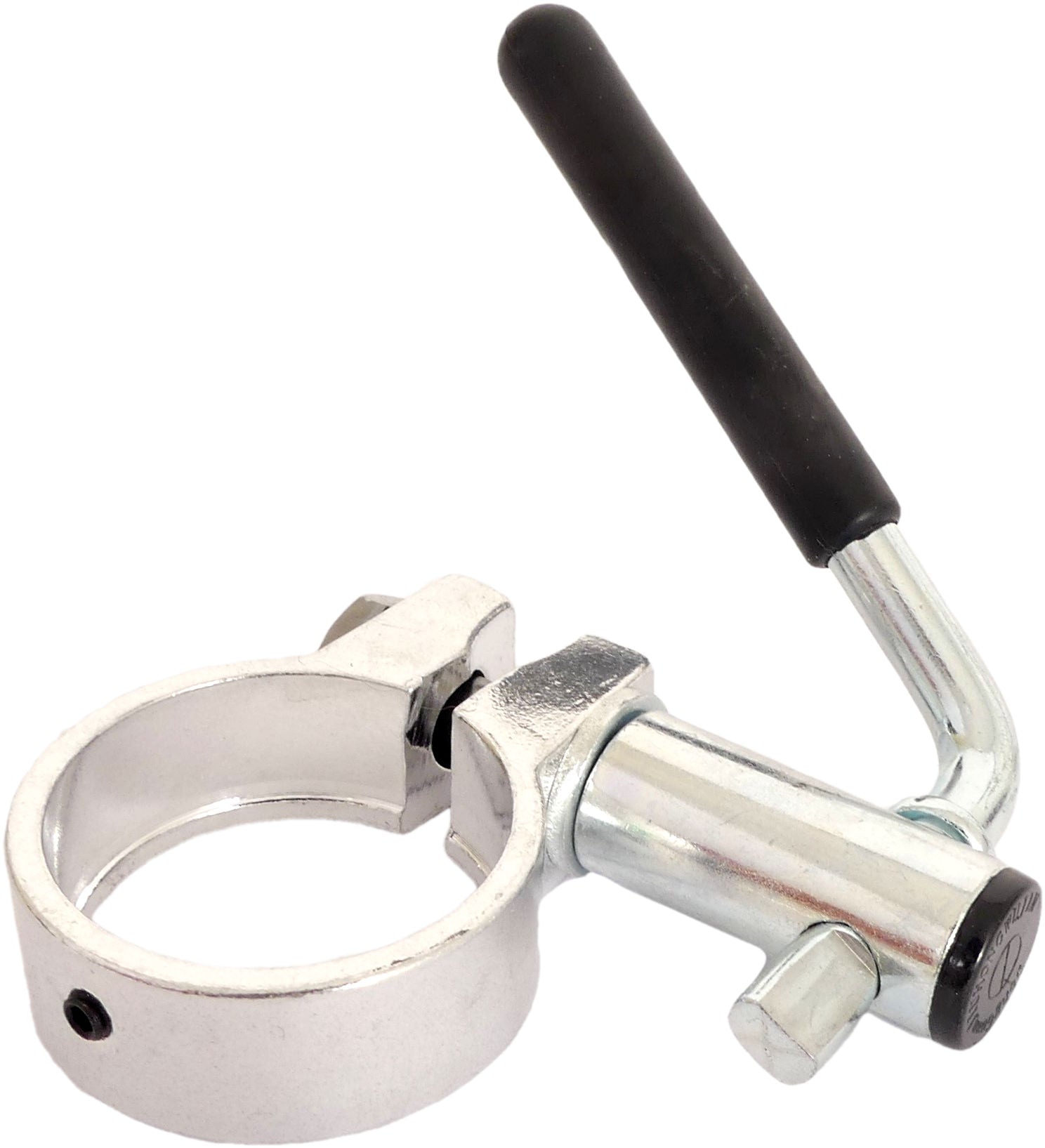 Seatpost clamp ø34.9 mm with twist lever and bolt -