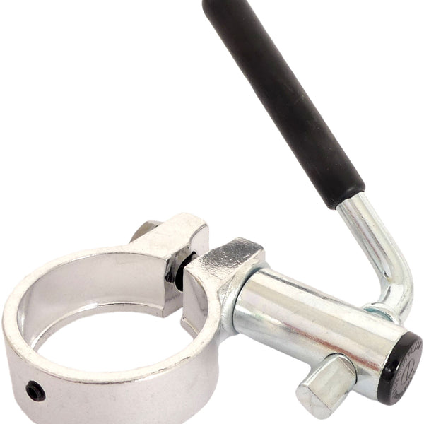 Seatpost clamp ø34.9 mm with twist lever and bolt -