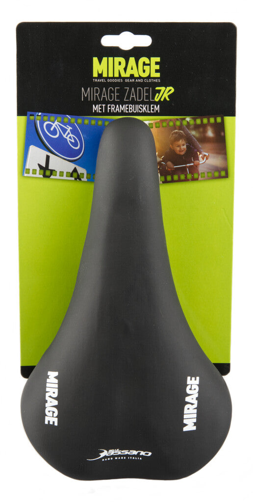 Load image into Gallery viewer, Zadel Mirage op buis Zwart
