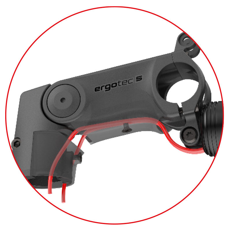 Load image into Gallery viewer, Ergotec stuurpen ahead sepia xl fi ø28.6mm 110mm ø31.8mm - zwart
