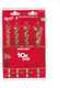 Milwaukee set zelfvoedende houtboren (4-delig) - 4932479477