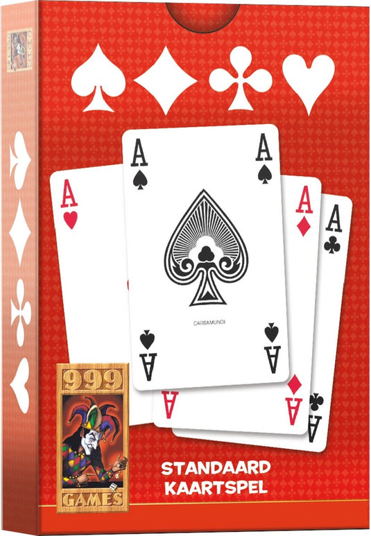 999games 999 games - kaartspel - standaard rood