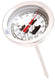 Excellent houseware vleesthermometer analoog rvs 5,4x12cm