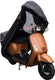 Ds covers cup scooterhoes buiten – waterdichte regenhoes voor scooter – uv- weerbestendig – met windscherm – maat m –