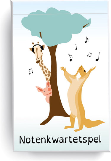 Uitgeverij de graaff muziekspel: notenkwartetspel