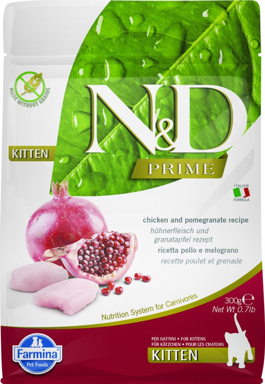 Farmina n d prime voeding voor de kitten kip 300 gr.