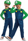 Disguise nintendo - super mario bros, luigi elevated fancy aankleden, maat s (4-6 jaar), kind