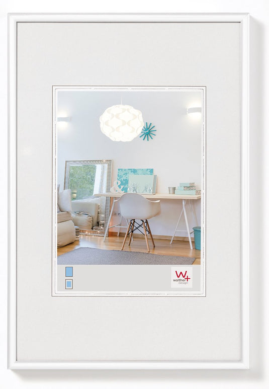 Walther new lifestyle - kunststof lijst - fotoformaat 20x30 cm - wit