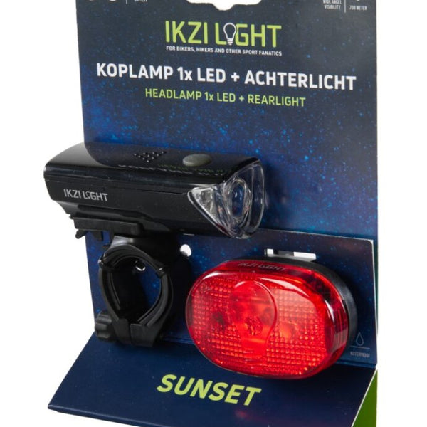 Ikzi Verlichtingsset The Sunset LED zwart