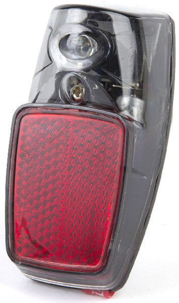 Ikzilight rear light reflector 1xled red on card