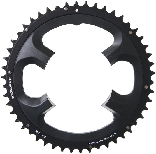 Stronglight kettingblad chain ring strongl. 50t outer alu black