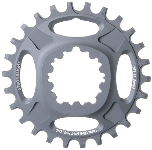 Stronglight kettingblad ht3 mod. 17 chain ring strongl.ht3 26t inner alu black