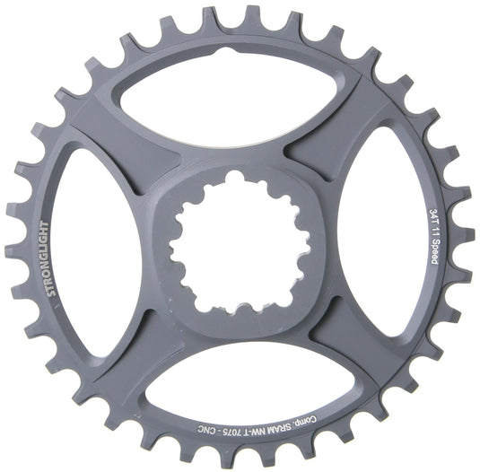 Stronglight kettingblad ht3 mod. 17 chain ring strongl.ht3 34t inner alu black