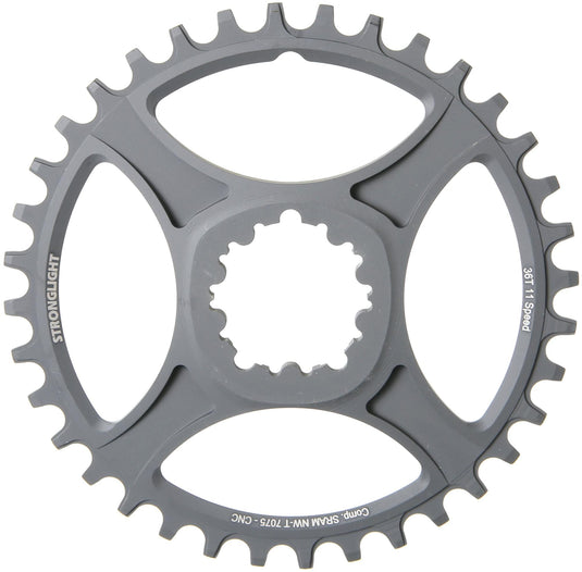 Stronglight kettingblad ht3 chain ring strongl.ht3 36t inner alu black