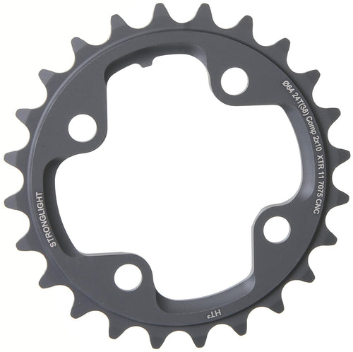 Stronglight mtb kettingblad ht3 mod. 17 chain ring strongl. ht3 24t inner alu black