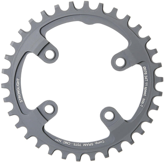 Stronglight kettingblad ht3 mod. 17 chain ring strongl. ht3 34t inner alu black