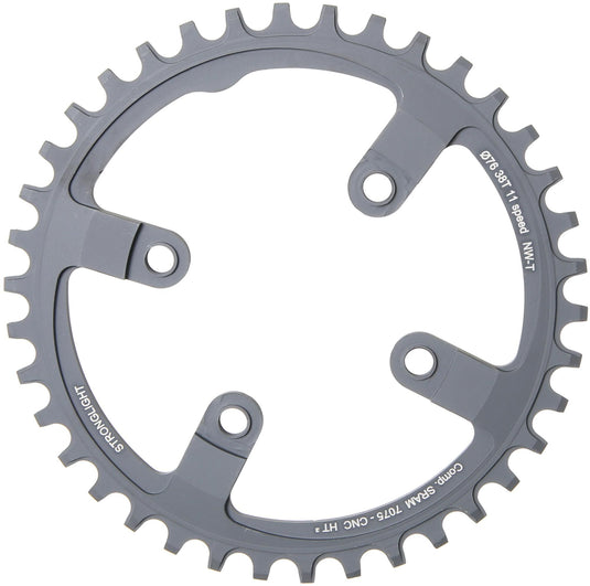 Stronglight kettingblad ht3 mod. 17 chain ring strongl. ht3 38t inner alu black