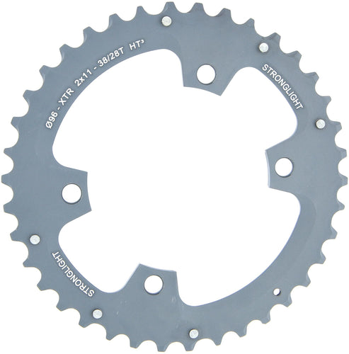 Stronglight mtb kettingblad ht3 mod. 17 chain ring strongl. ht3 38t.,f.xtr fc-m9000 9020