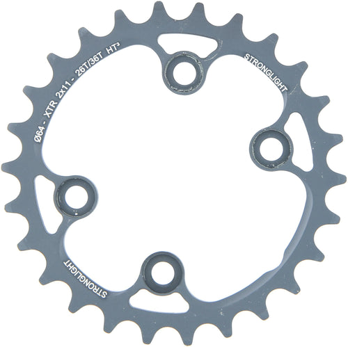 Stronglight mtb kettingblad ht3 mod. 17 chain ring strongl. ht3 26t.,f.xtr fc-m9000 9020