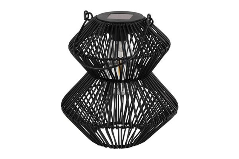 Afbeelding laden in galerijviewer, Countryfield solar lantaarn onora-pearl s zwart 8x21x23cm
